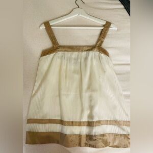 To the Max Cream blouse Top with lining